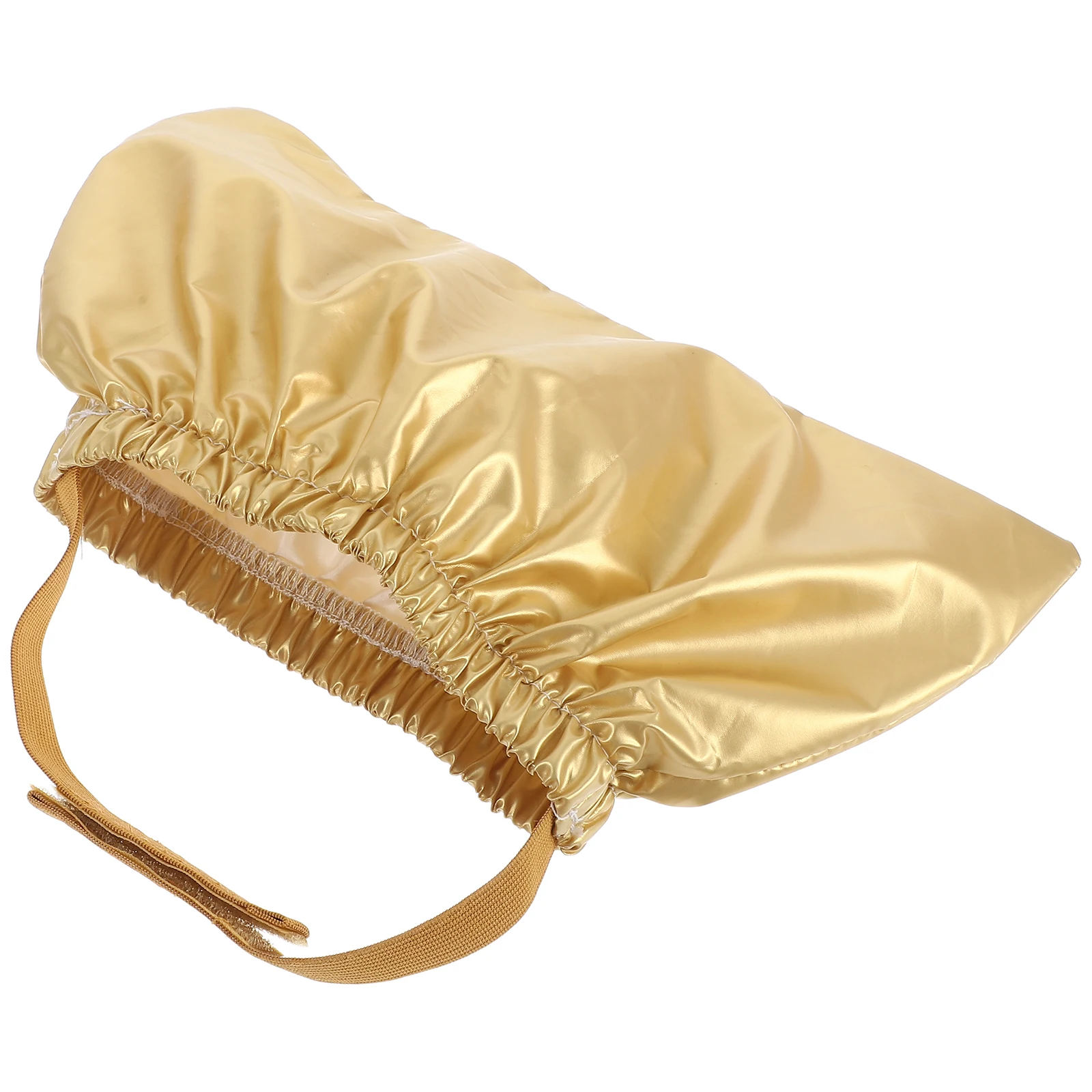 

Pet Shower Cap Hat Reusable Adjustable Strap Water Proof Eva Satin Material Prevent Water Entering Ears Comfy Pet Shower Cap