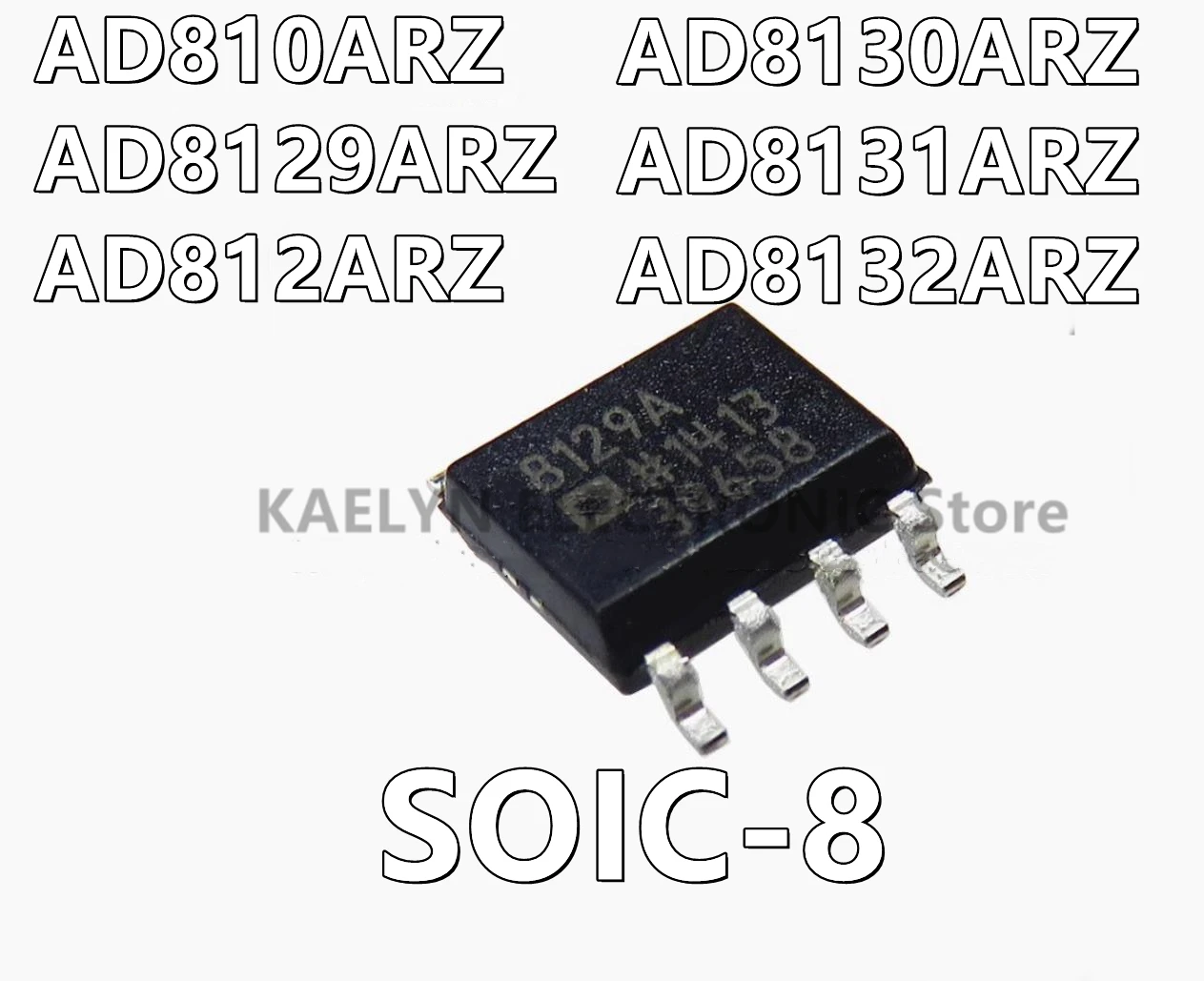 10Pcs/lot AD810ARZ AD810 AD8129ARZ AD8129 AD812ARZ AD812 AD8130ARZ AD8130 AD8131ARZ AD8131 AD8132ARZ AD8132 SOIC-8