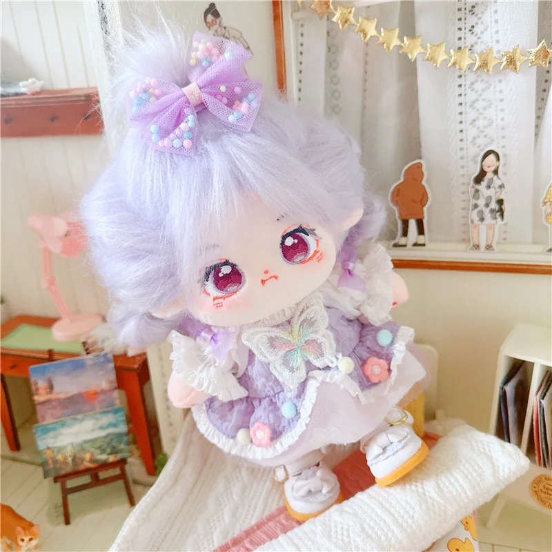 Doll Clothes for 10/20cm Idol Dolls Dress Costume Dress Up Suit Outfit Accessories DIY for Super Star Cotton Stuffed Dolls Gifts