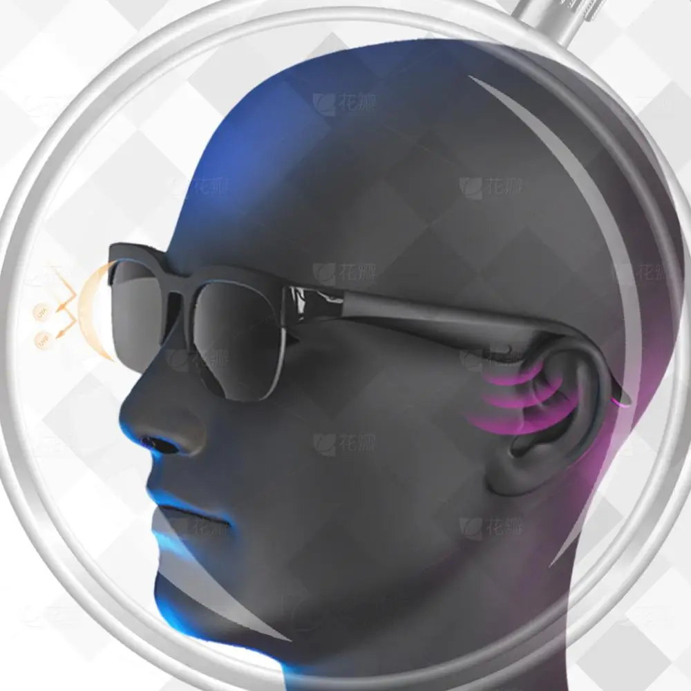 

Умные очки BT с ИИ-переводчиком, музыкальные и звонковые функции, аудиоочки с защитой от УФ-излучения, наушники для активного отдыха для мужчин и женщин