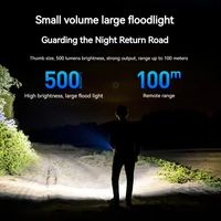 PHILIPS 2025 NEW SFL1121  EDC Flashlight LED Rechargeable Mini EDC Keychain Flashlights Camping Lamp For Hiking Self Defense 6
