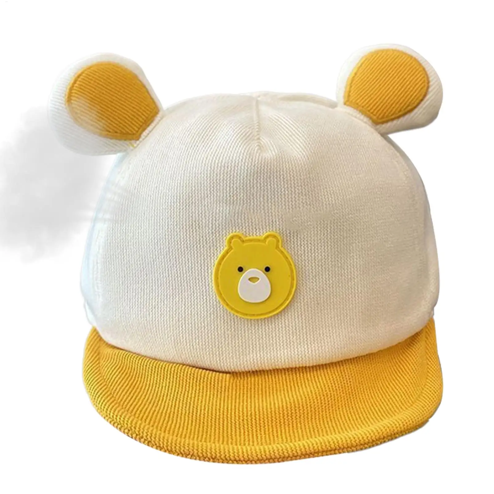 

Cute Baby Baseball Caps Soft Cotton Hat For Baby Boy Girl Adjustable Breathable Cartoon Headwear For 6-Month To 3-Year Boys