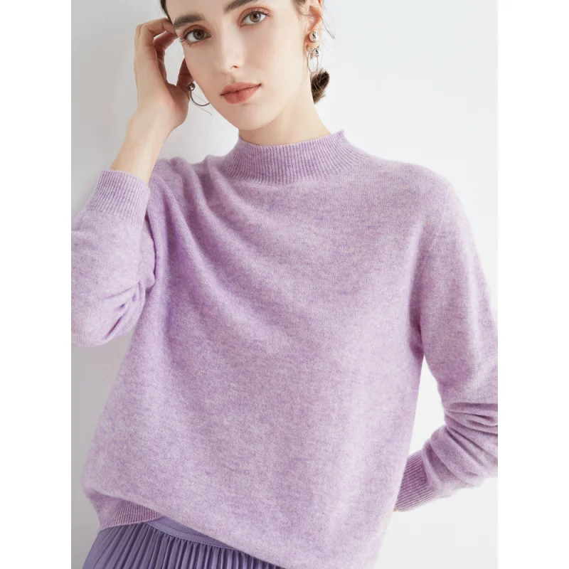 New 2024 Plus Size Sweater Winter Cashmere Top Women Lazy Wind Pullover Warm Knitwear Jumper Woman Clothes Outwear Knited Tops