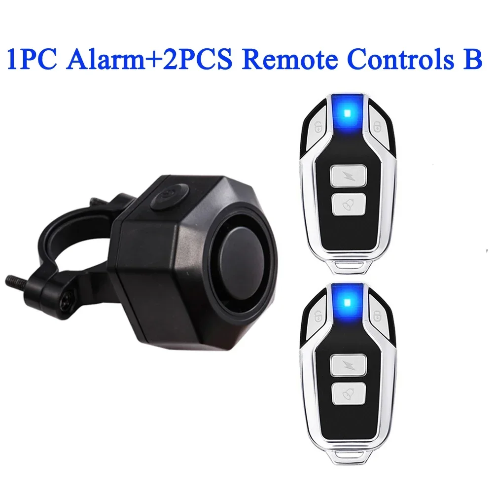 Extractme Fietsalarm Draadloos waterdicht fietsalarm Beveiligingsalarm Beveiligingssysteem USB-opladen Afstandsbediening