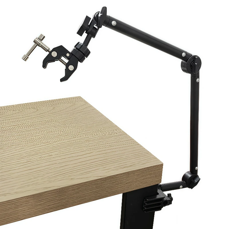 

Universal Metal Helping Hand Soldering Stand PCB Holder with Flexible Adjustable Arms for Desoldering Hot Air Gun Electronic Rep