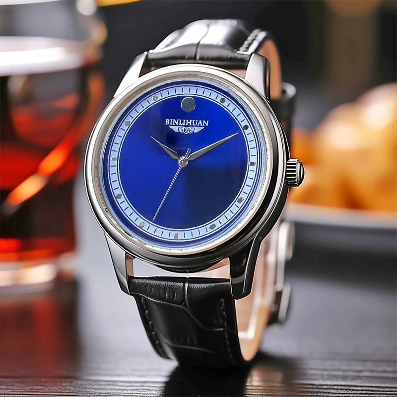Nuevo Bonito reloj de lujo para hombre, reloj automático resistente al agua para hombre, tendencia de negocios, simple, clásico