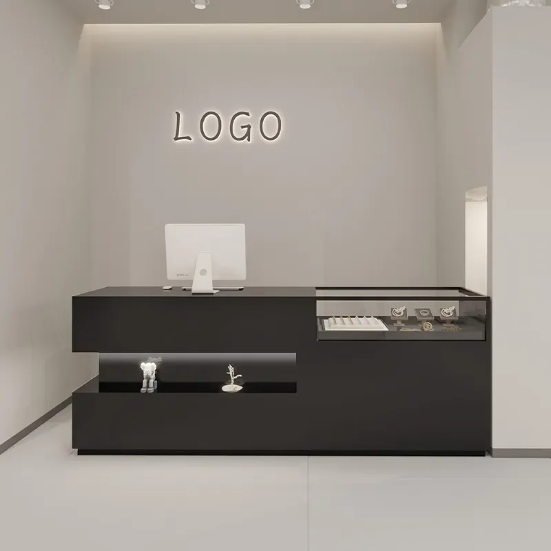 for Clothing Store Bar Table Accessories Store Checkout Counter Display Cabinet Consultation Desk Beauty Salon Front Desk