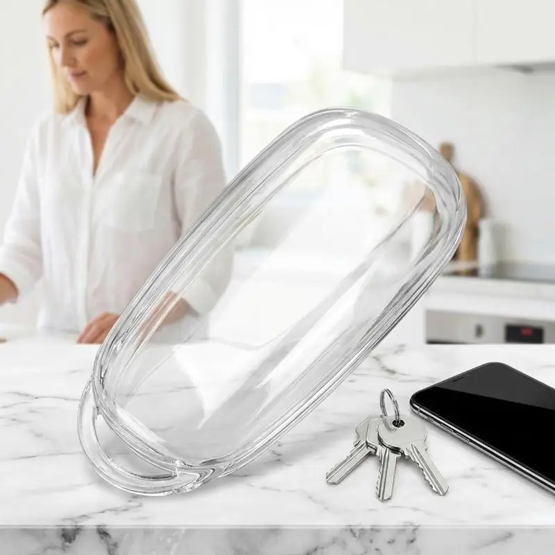 Car Key Simple TPU Transparent Shell Transparent Black Transparent Single Shell Fashion Key Decoration Shell Super Value Money