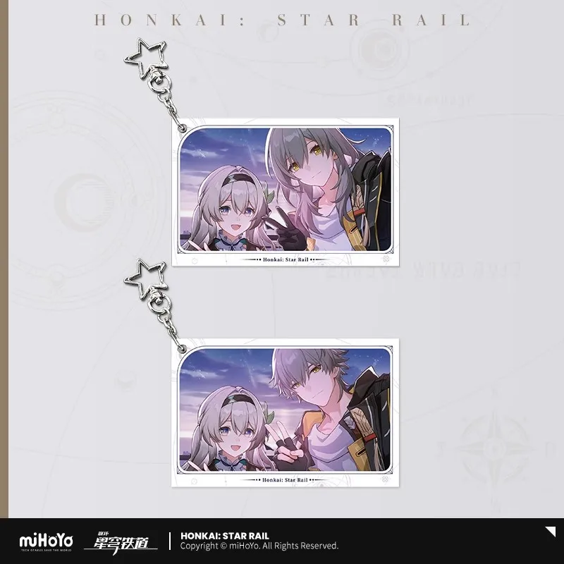 

Официальный Honkai: StarRail Midsummer Fireflies об серии акриловых карт miHoYo Аниме Соседные подарки