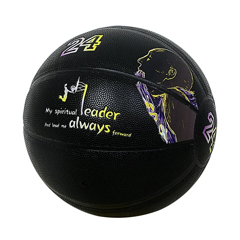 高品質サイズ 7 PU 素材画像バスケットボール屋内および屋外レザーゲームトレーニングマッチバスケットボール男性ユース木綿