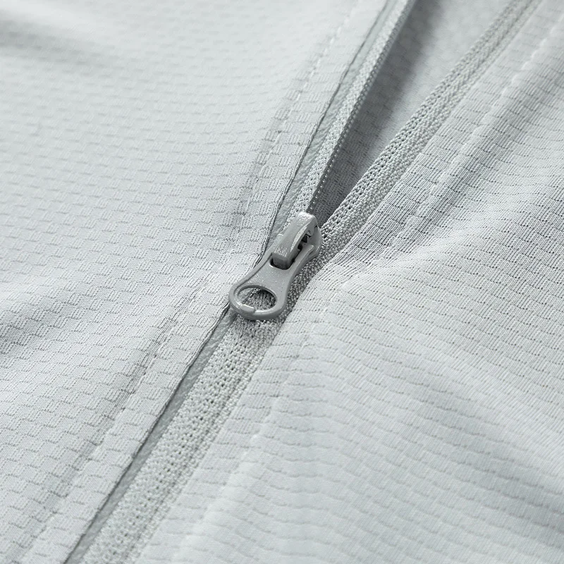 New Ultra-thin Couple Sunscreen Jacket Summer Ice Silk Breathable and UV Resistant Top Women\'s Outdoor Quick Drying Jacket