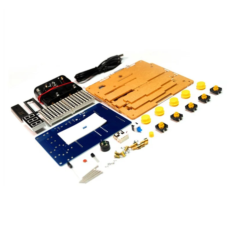 

A34M-1Set Игровой набор «сделай сам» DIY Электронный набор для пайки и сварки с акриловым футляром