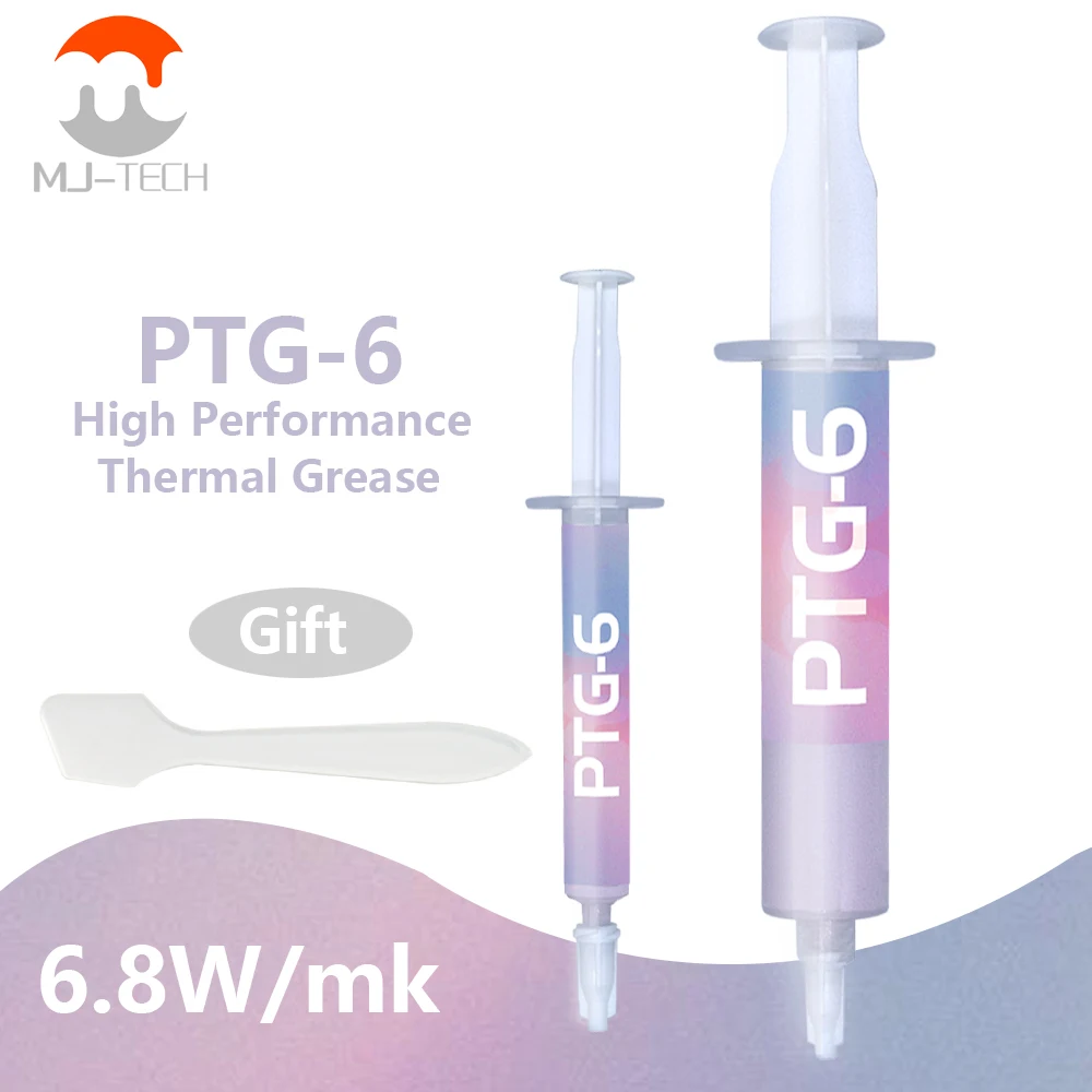 MJ pasta termoprzewodząca 4g 8g wydajność smar termoprzewodzący do gier PC PS5 CPU GPU telefon chłodzenie smar termiczny
