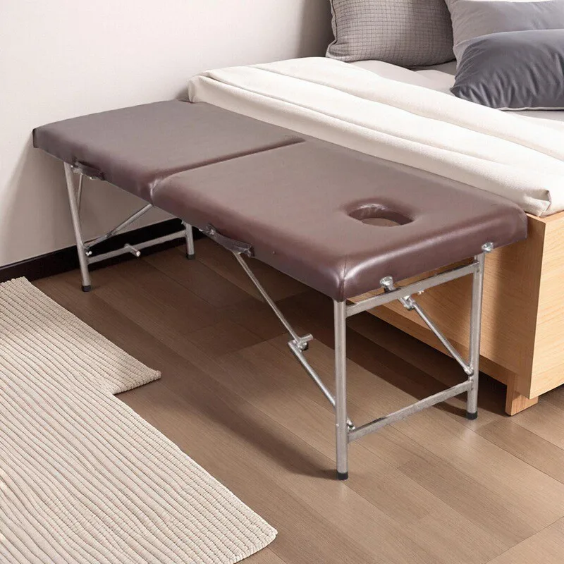 

Space-saving Massage Table Household Multi-functional Massage Bed Fold Portable Lettino Per Massaggi Salon Furniture