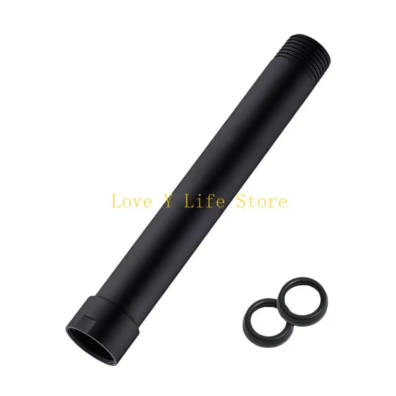 L74C دش موسع الفولاذ المقاوم للصدأ تمديد أنبوب معدني دش خلاط الأنابيب دائم #5