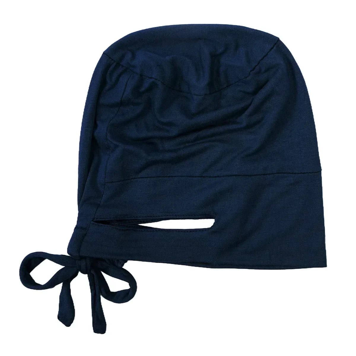 Women Hijab Islamic Under Scarf Ready Solid Color Undercap with Ear Hole Chemo Cap Bandanas Underscarf for Hijabs Beanies Bonnet