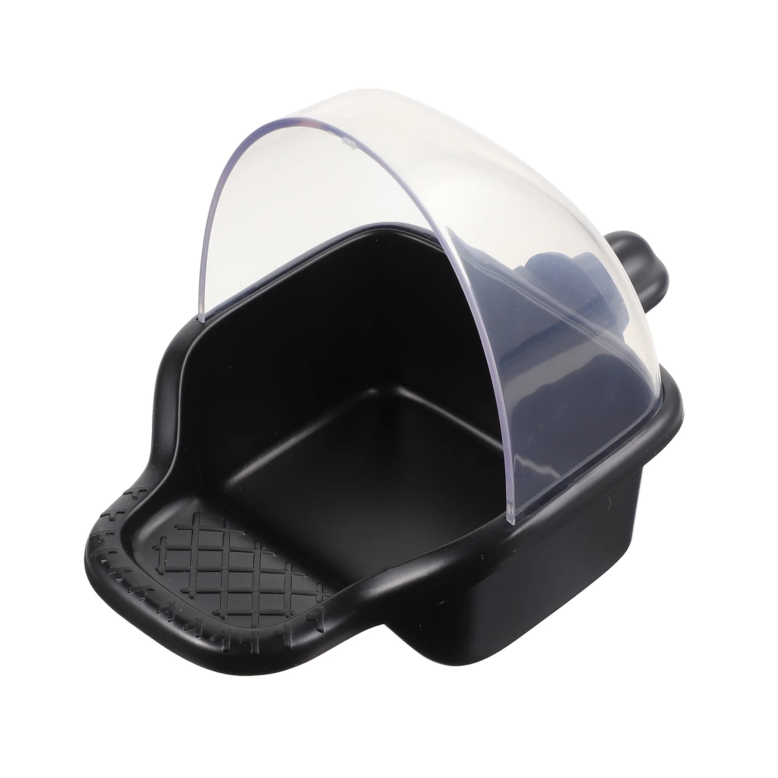 

Plastic Parrot Feeder Reusable Weather Parrot Feeder Resistant Bird Supply Easy Clean Bird Food Container Supply
