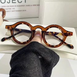 y2k Vintage Luxury Brand Design Round Optical Glasses Small Frame Women For Men Steampunk Computer Classic Myopia Eyewear Frames