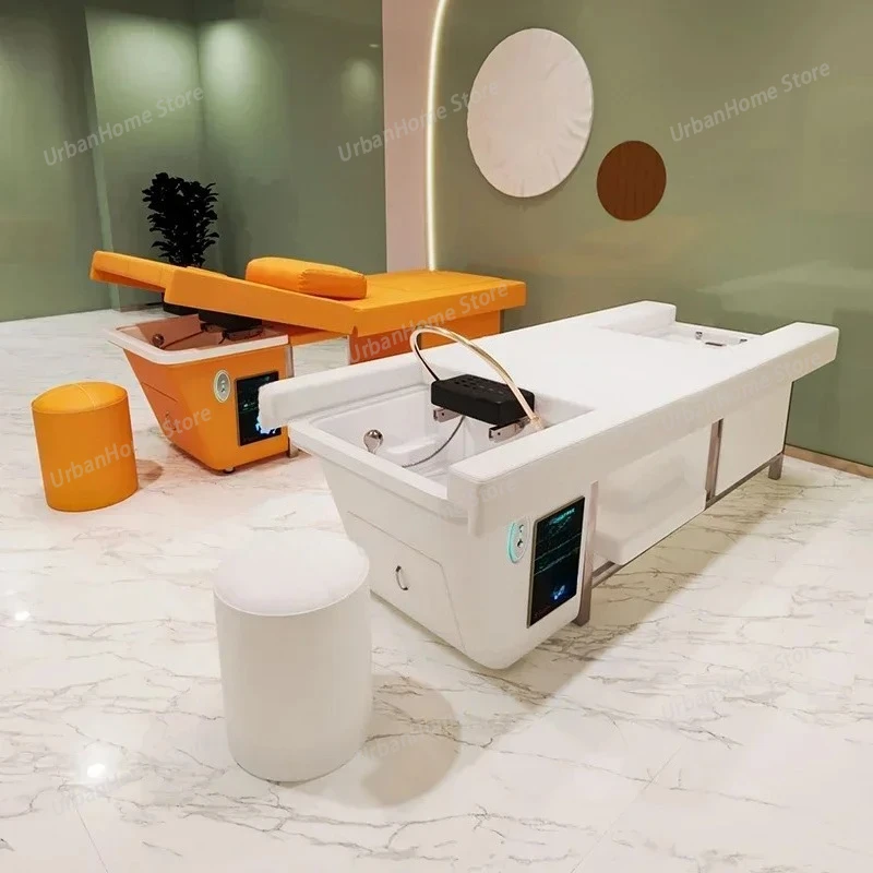 

Salon Spa Water Circulation Hair High Quality Thai Shampoo Bed Gamer Chair Washing Massage Hairdressing Station Basin Wash