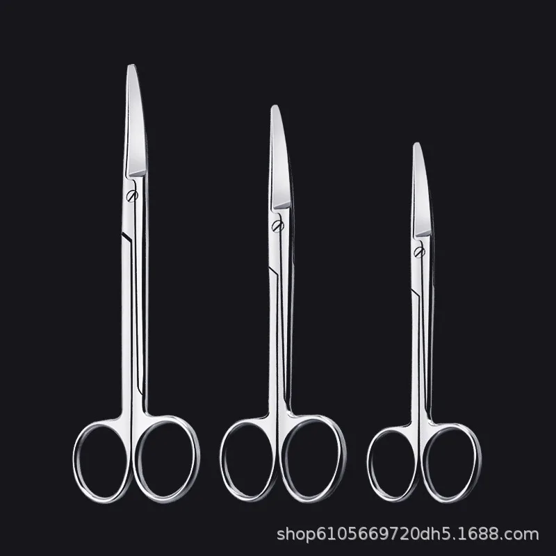 الفولاذ المقاوم للصدأ نمط جراحي مرقئ ملقط الأوعية الدموية الصيد إزالة الشعر مقص طبي