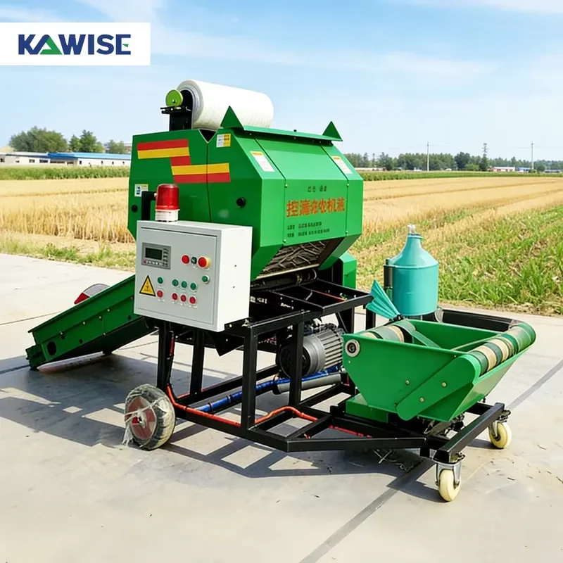 High Efficiency Silage Round Baler Machine and Electric Versions Heavy Farm Equipment