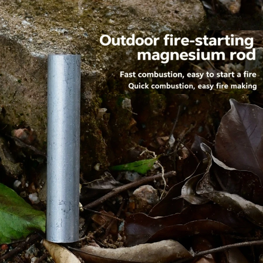 แท่งแมกนีเซียมอัลลอยด์บริสุทธิ - Ferro Rod Striker บทวิจารณ์และราคา
