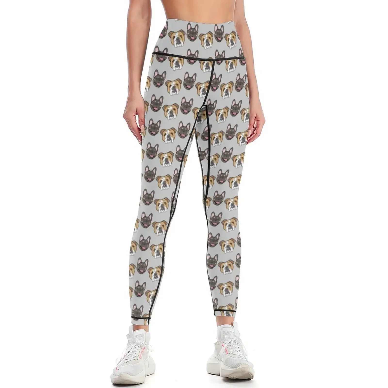 Donut and Fancy Leggings Women's push up Women's sports Women's tights gym womans Womens Leggings
