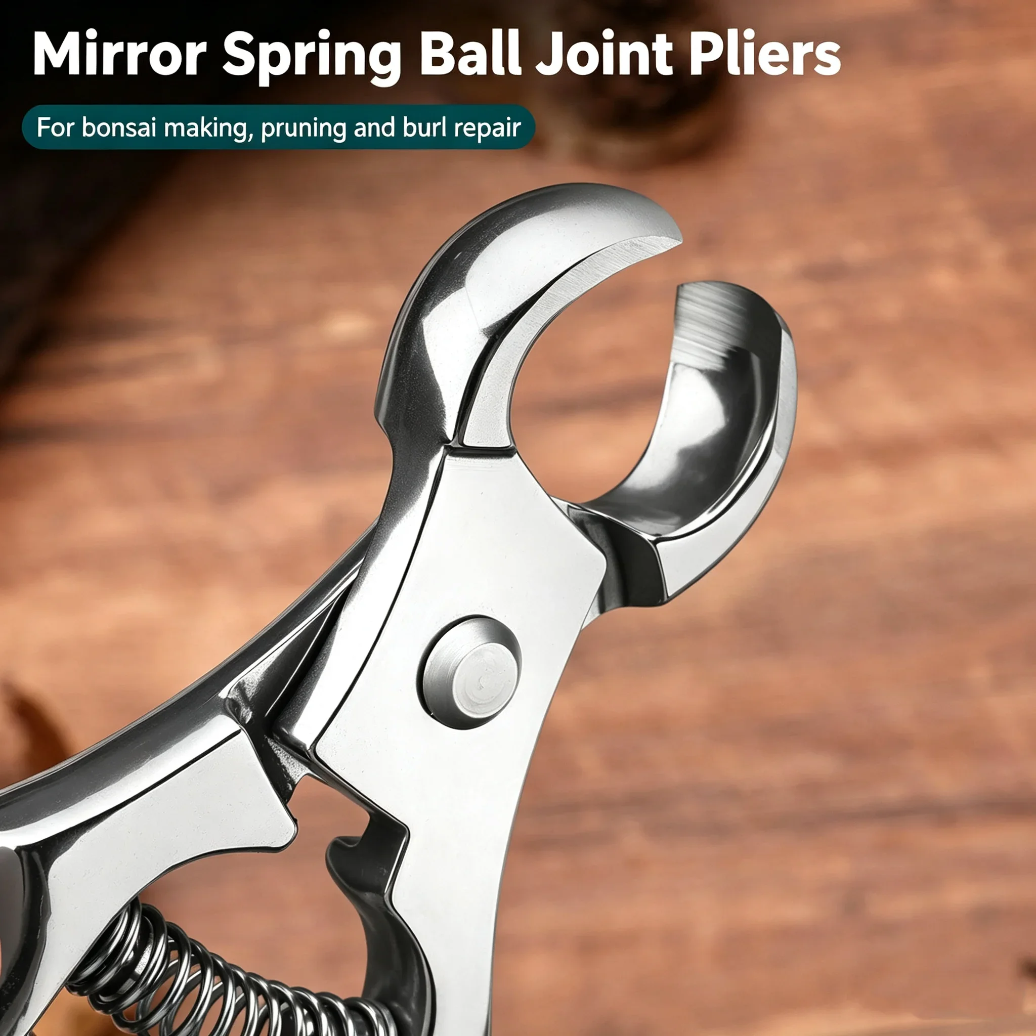 Mirror Finish Bonsai Knob Cutter Shears Professional Concave Pruner for Fruit Tree Pruning Flower Arrangement Garden Branch  cut