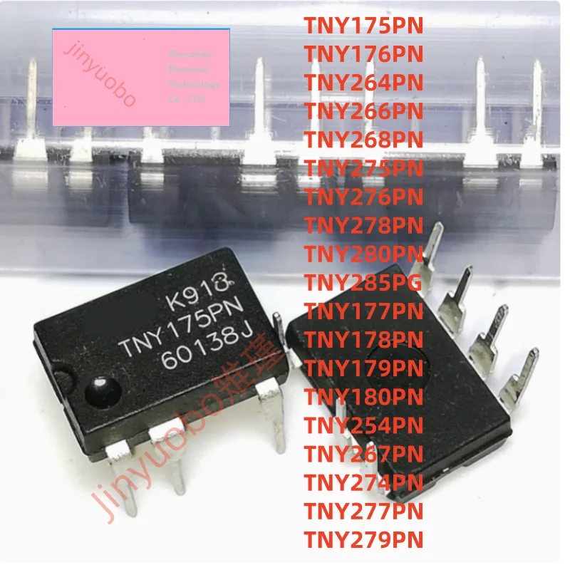 (10piece) TNY175PN TNY264PN TNY285PG TNY266PN TNY176PN TNY268PN TNY278PN TNY275PN TNY280PN TNY276PN DIP-7 Chipset