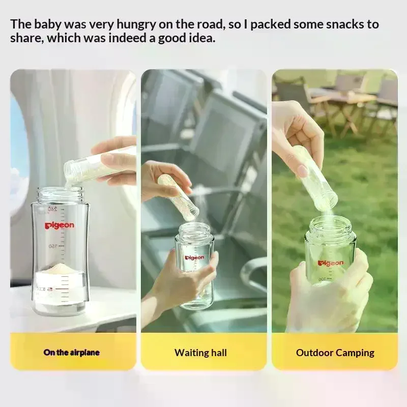 Portable Milk Powder Refill Box With Storage Bag And Airtight Container For Travel