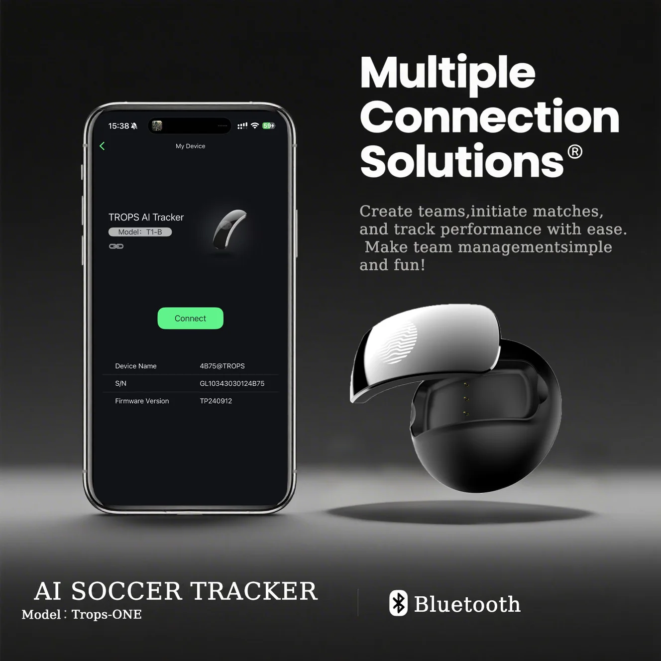 معدات تدريب كرة القدم الاحترافية |   جهاز تعقب ذكي للنوادي والمدارس