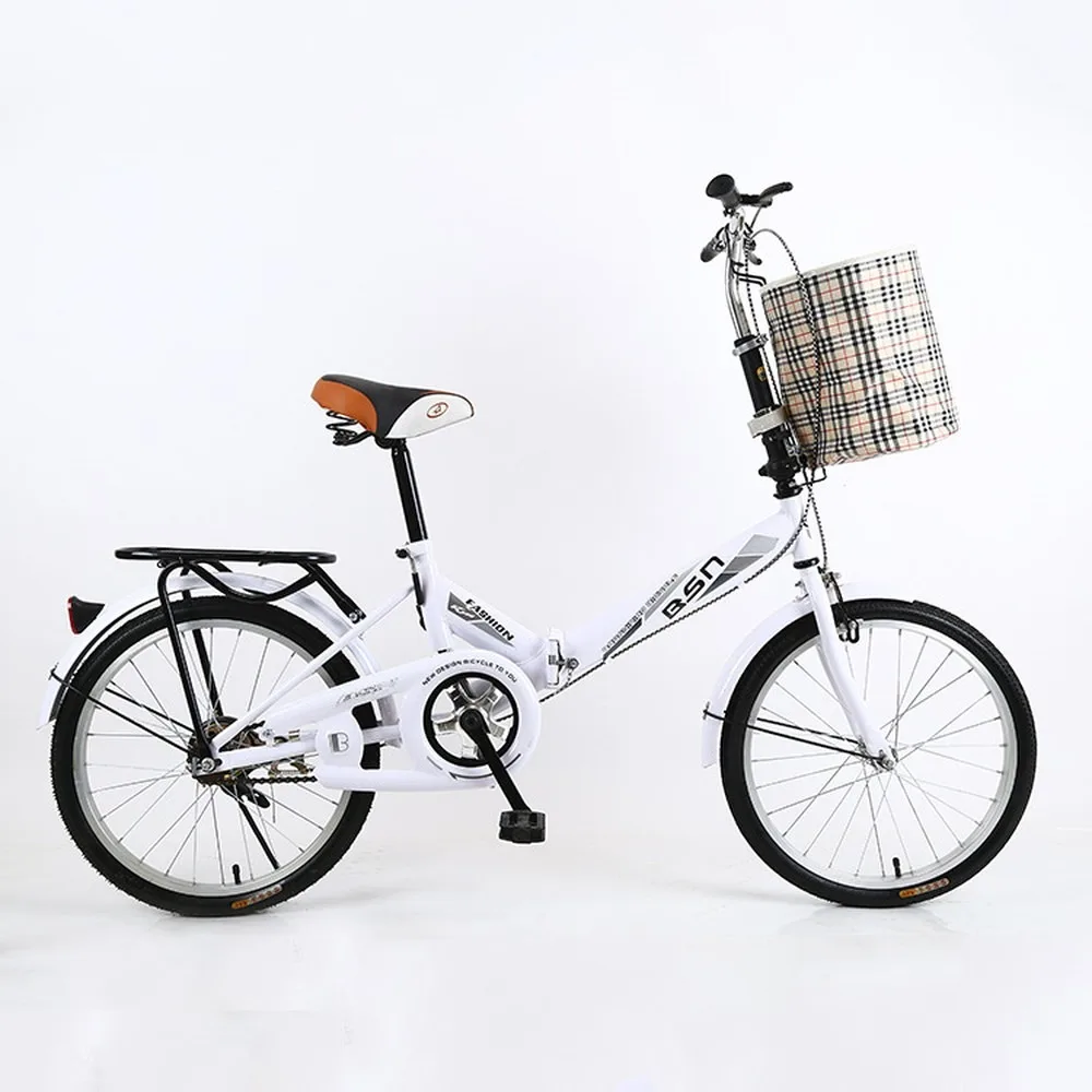 20 Inch Folding Bike, Single Speed or Multi Gear, Kids Adults, Gift Bike for Events