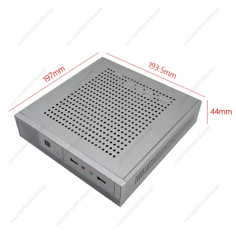 Mini ITX Wall-Mount Desktop Case for Thin Client & Industrial Mini PC, Sheet Metal Chassis