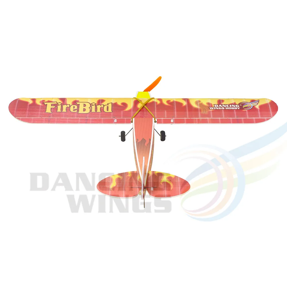 DW Hobby E31 J3 Fire Bird 600mm PP 3D Kit – 23.6in w/MC1108 Motor