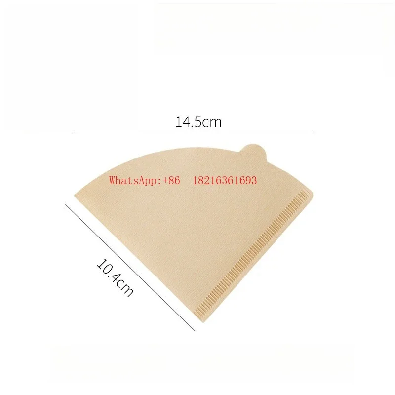 New Arrival Coffee Filter Paper Fan Manual Pour-over Coffee Machine V60 Dripper American Cone Filter