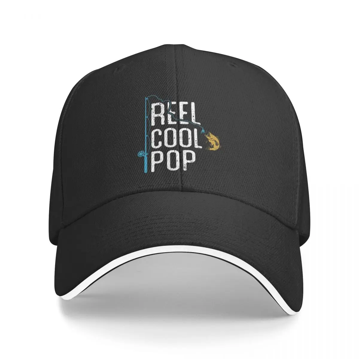 

Fishing Reel Cool Pop Baseball Cap Luxury Cap Beach Outing Men Luxury Brand Women's