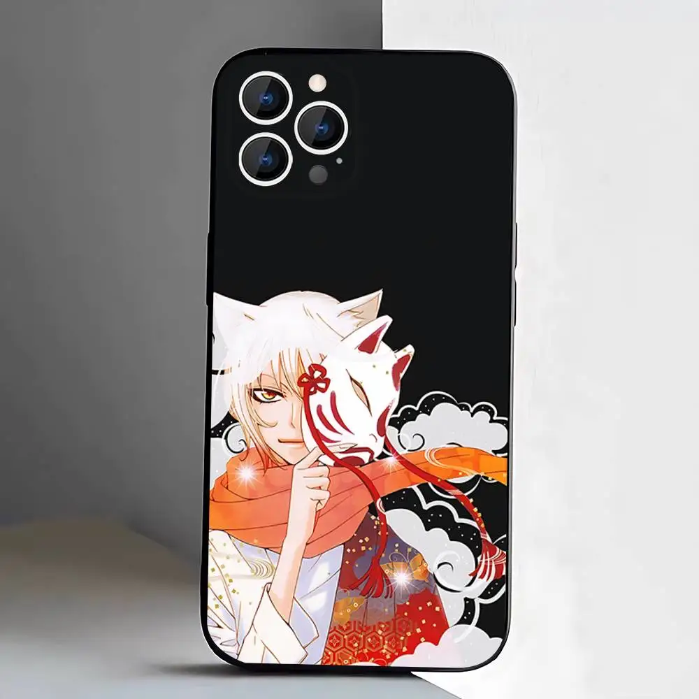 Custodia per telefono K-Kamisama Hajimemashita per iPhone 17,16,15,14,13,12,Pro,Max,Plus,E,SE4,Air,Mini scatola morbida nera