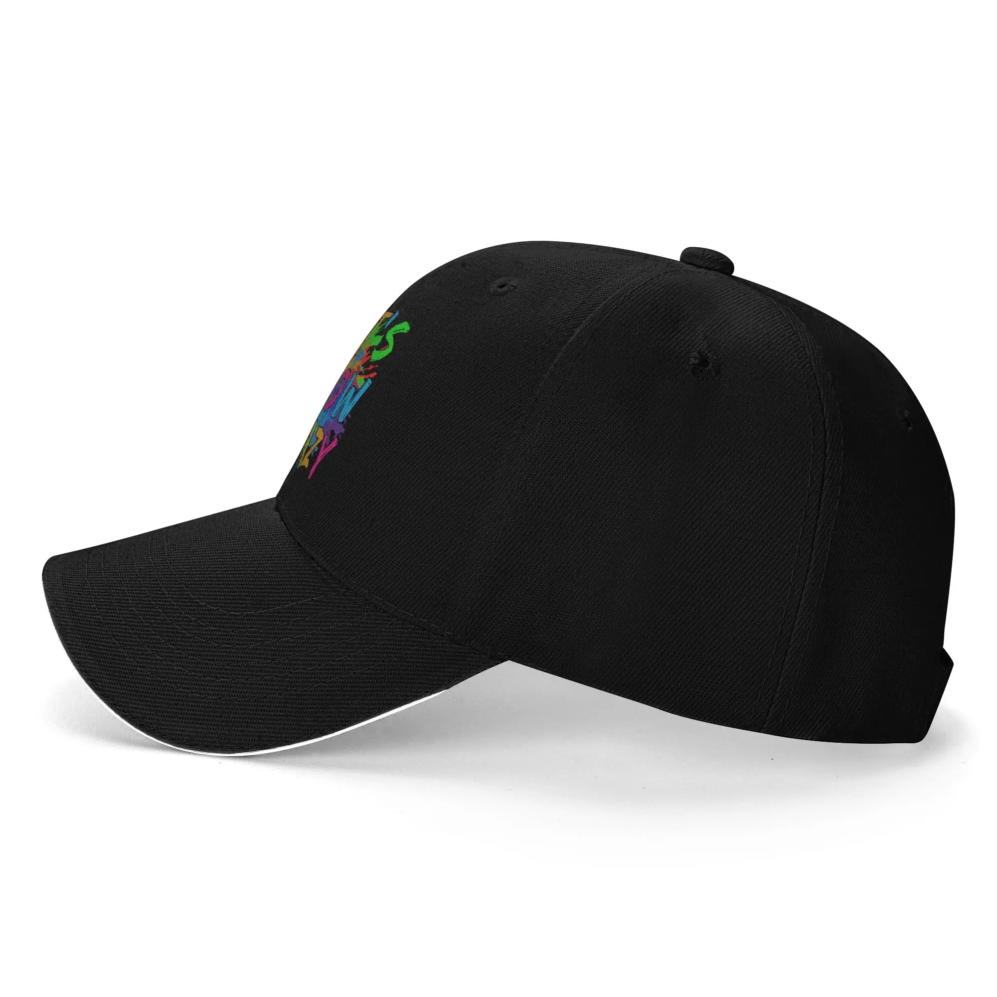 Party 80s Group Team Lets Crazy Retro Colorful Quote Glowing Baseball Cap  Summer Fashion Hats For Unisex Sports Baseball Caps