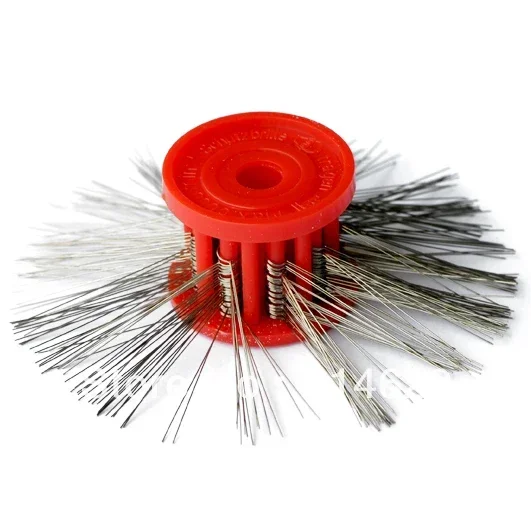 RED Color Wire Dia 0.3mm Jewlery Making Tools Matt Wire Brushes 3pcs/setgoldsmith tool and equipment