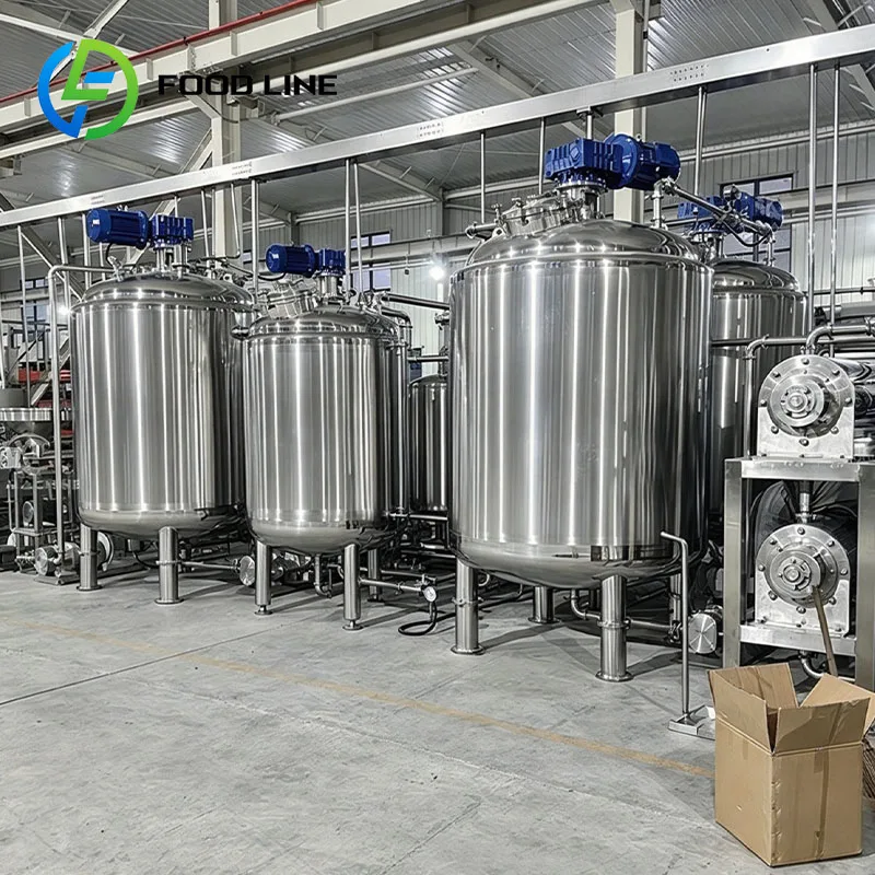 Walnut Butter Cooling Tank Mixing Machine Nut Paste Processing System Industrial Customized