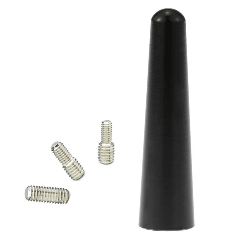 Universal Car FM Roof Mount Radio Antenna Mast with Threaded Adapter
