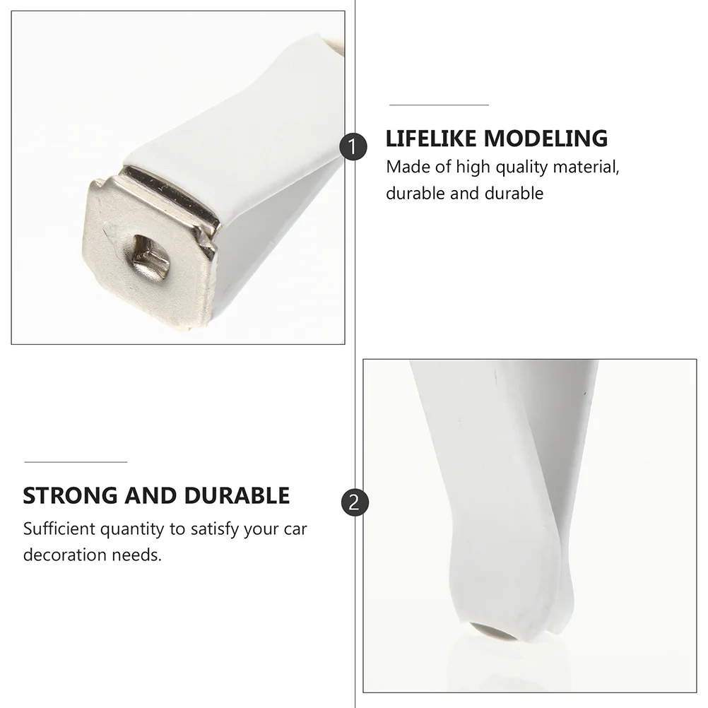 

20Pcs Perfume Clip Accessories Square Head Car Air Vent Clips for Conditioner Freshener Holder DIY Decorations Interior