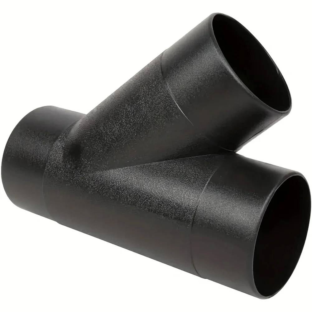 For Dust Collection System Y-Type Dust Connector Workshop Duct Splitter Easy Installation Dust Connector Y Split Design