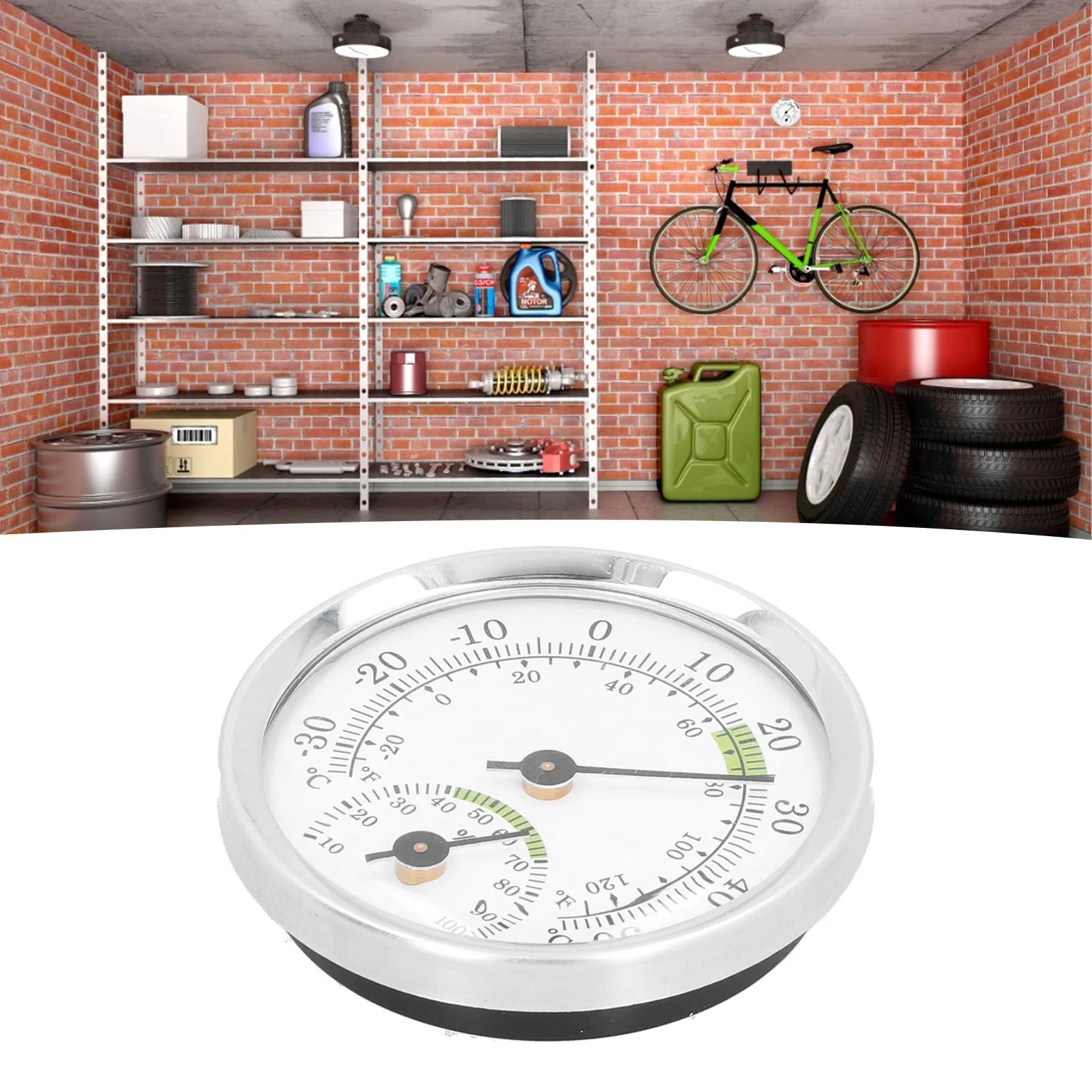 Hygrometer  Type Thermometer Hygrometer  Hygrometer for Humidors Greenhouse Garden Home  Temperature Humidity Meter