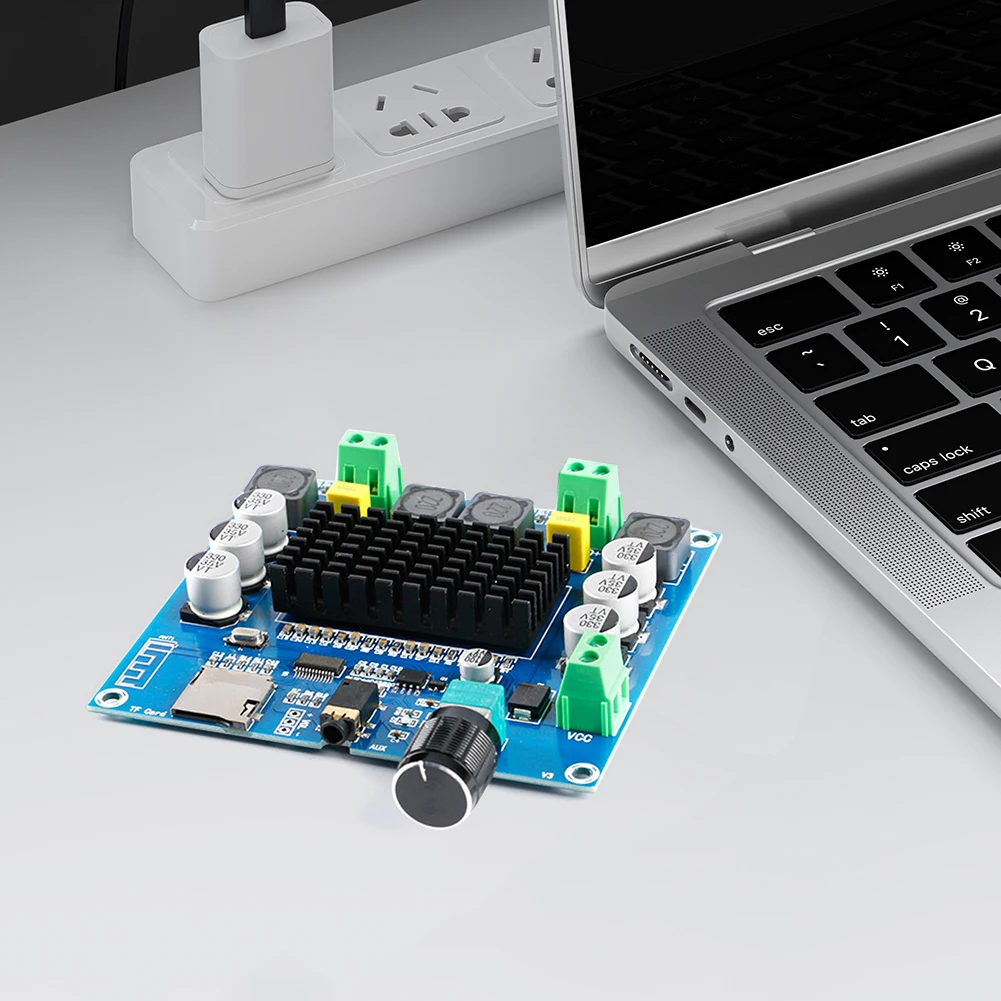 Carte d'amplificateur de puissance compatible Bluetooth TDA7498, technologie audio haute puissance XH-A105, prend en charge AUX pour les haut-parleurs, cinéma maison bricolage