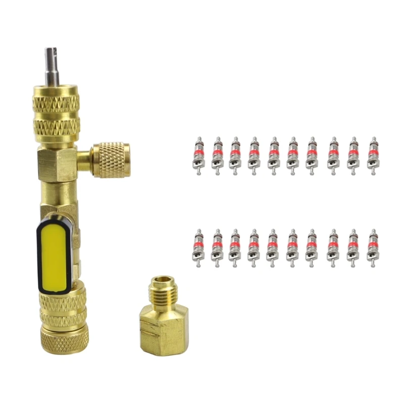 

U90C Quick Valves Core Remover Installer Инструмент системы кондиционирования воздуха для R22 R410A