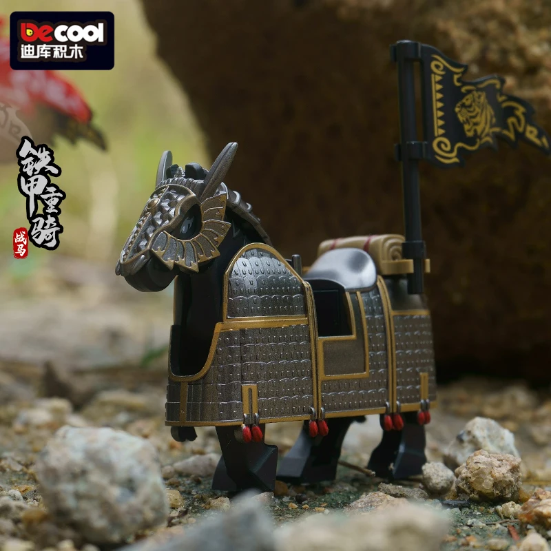 MOC Medieval Animals mount horse Model Building Blocks Bricks Children Gifts DIY Education Toys Compatible Accessories