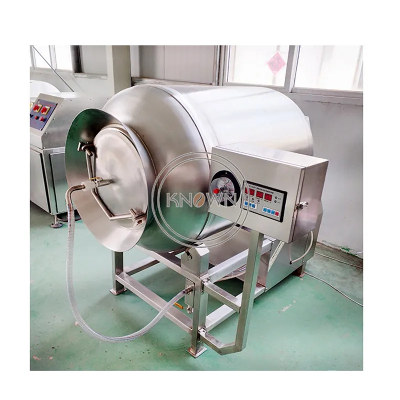 Станок для акробатики Вакуумный миксер для прокатки мяса говядины Машина для смешивания Стакан для курицы Машина для замешивания рулетов маринада