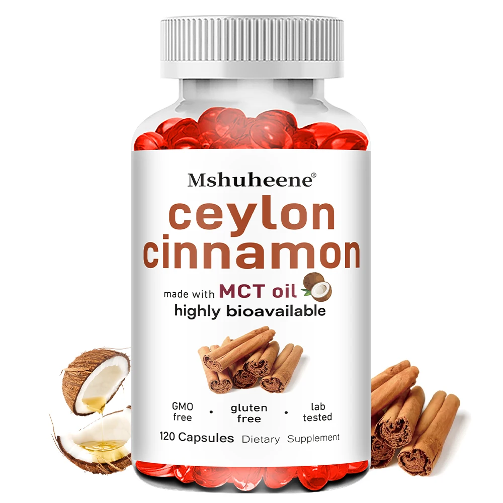 Organic Organic Ceylon Cinnamon Capsules 600mg High Potency, Supports Antioxidant, Immune, Energy, Heart, Joint, Bone & Digestive Health - Aliexpress Deal