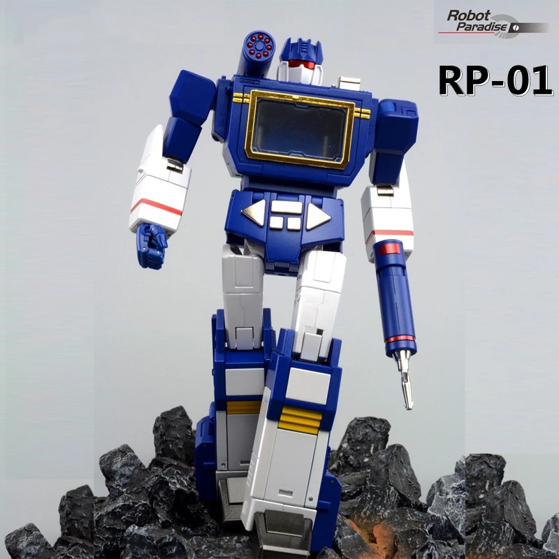 

New Transformation Fans Toys FT-02 RP01 Soundwave RP-01B FT-02B Tape Frenzy Laser Bird RP-01 FT02 RP01B Action Figure in stock